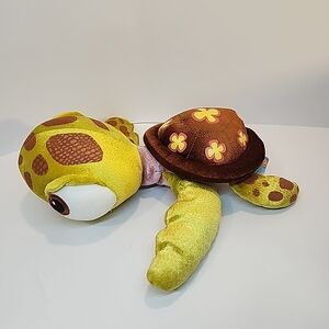 Yellow and Brown Turtle Plush Toy